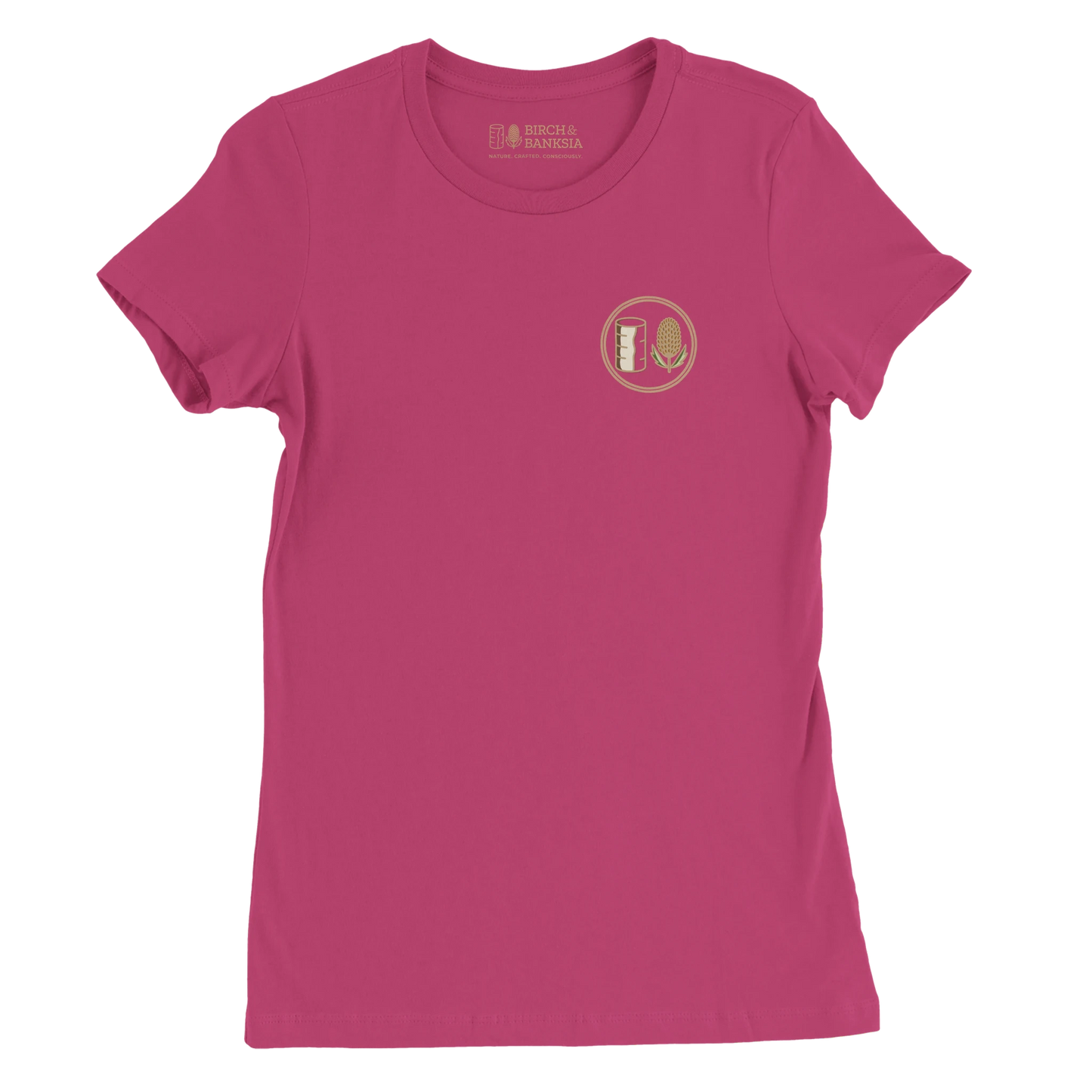 Trail Badge Women’s Tee - Birch & Banksia