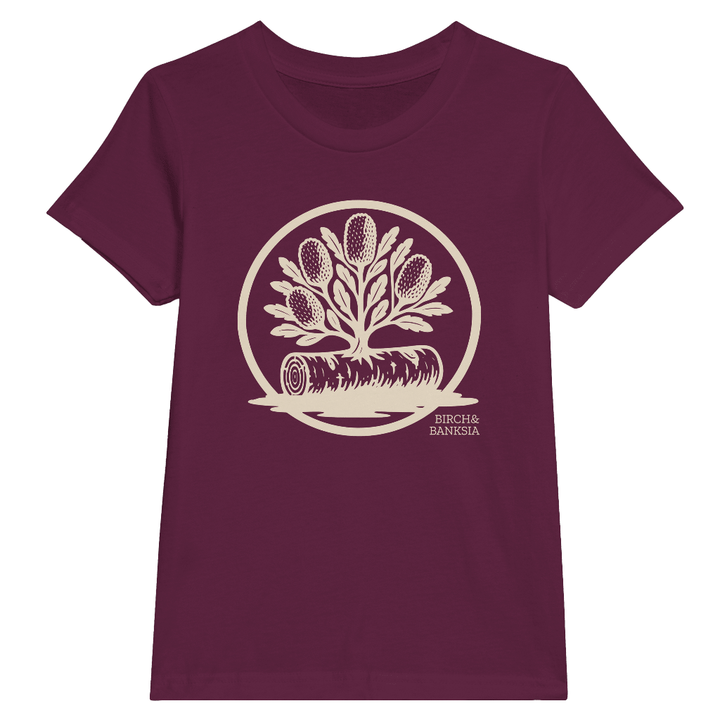 Banksia Bud Kids Tee - Birch & Banksia