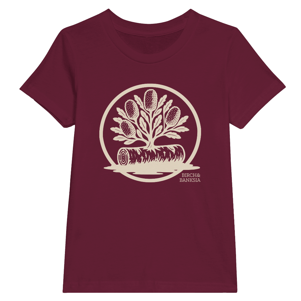 Banksia Bud Kids Tee - Birch & Banksia