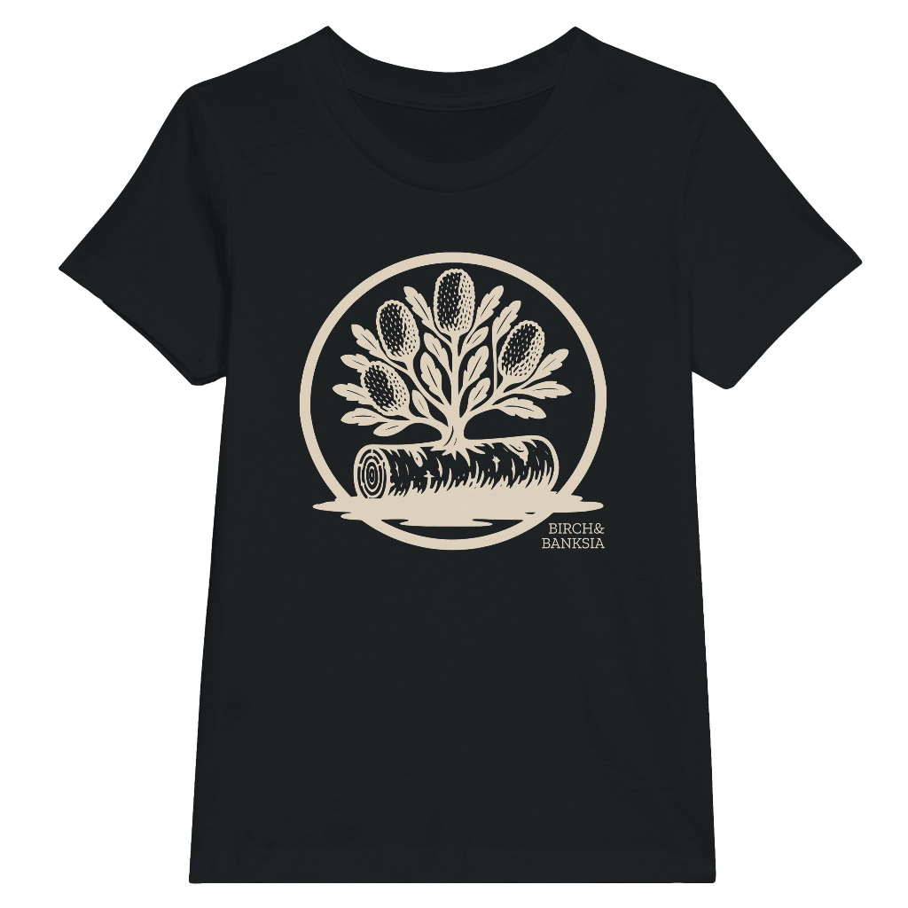 Banksia Bud Kids Tee - Birch & Banksia