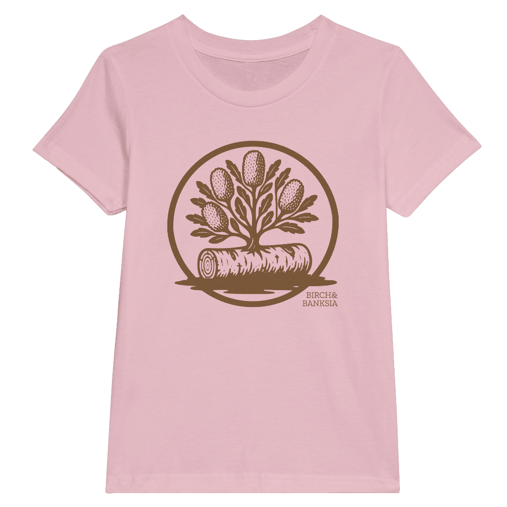 Banksia Bud Kids Tee - Birch & Banksia
