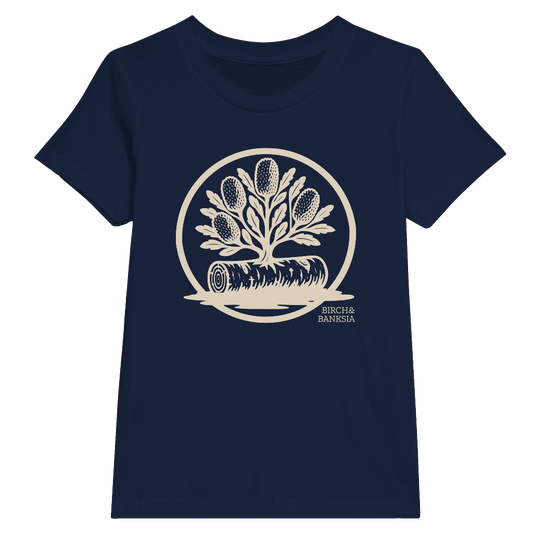 Banksia Bud Kids Tee - Birch & Banksia