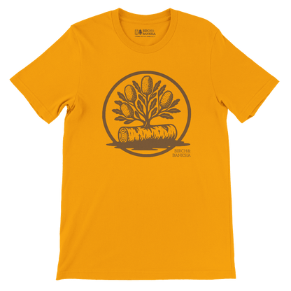 Banksia Crest Unisex Tee - Birch & Banksia