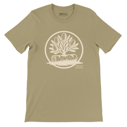 Banksia Crest Unisex Tee - Birch & Banksia