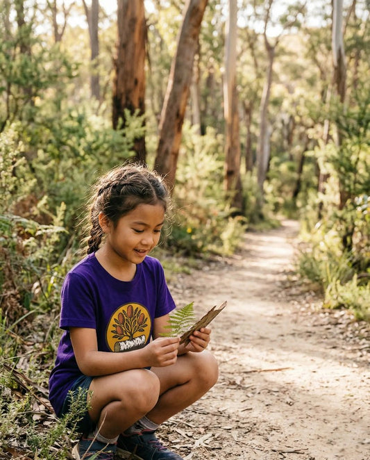 New Growth Kids Tee - Birch & Banksia