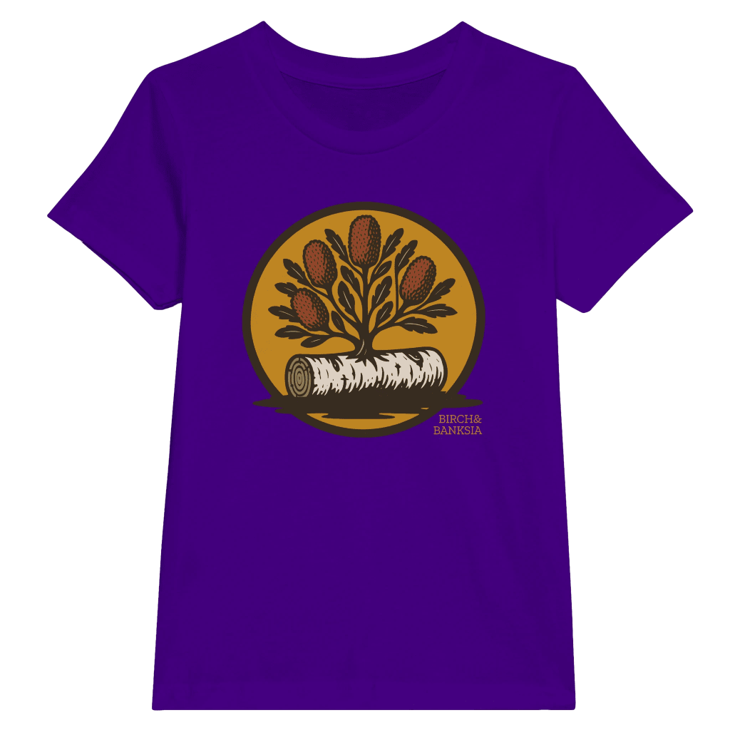 New Growth Kids Tee - Birch & Banksia