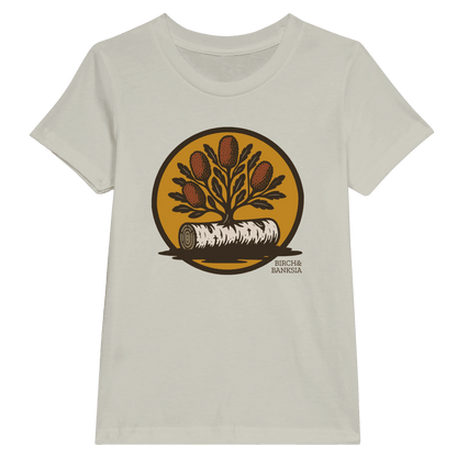 New Growth Kids Tee - Birch & Banksia
