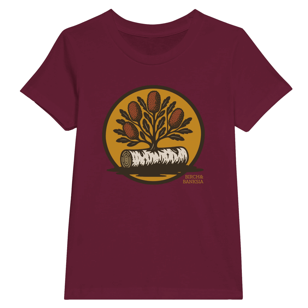 New Growth Kids Tee - Birch & Banksia