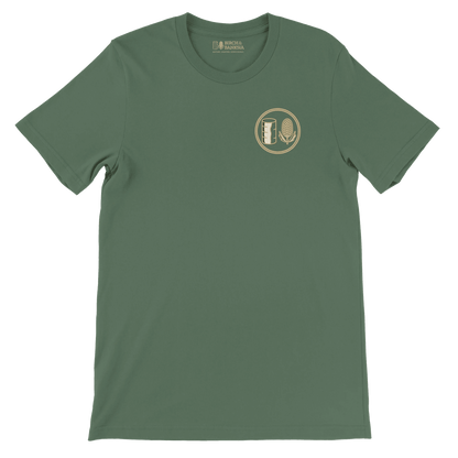 Trail Badge Unisex Tee - Birch & Banksia