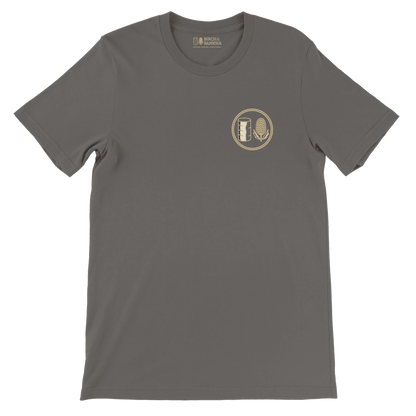 Trail Badge Unisex Tee - Birch & Banksia