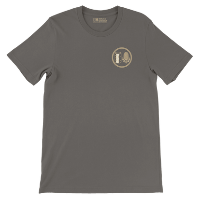 Trail Badge Unisex Tee - Birch & Banksia