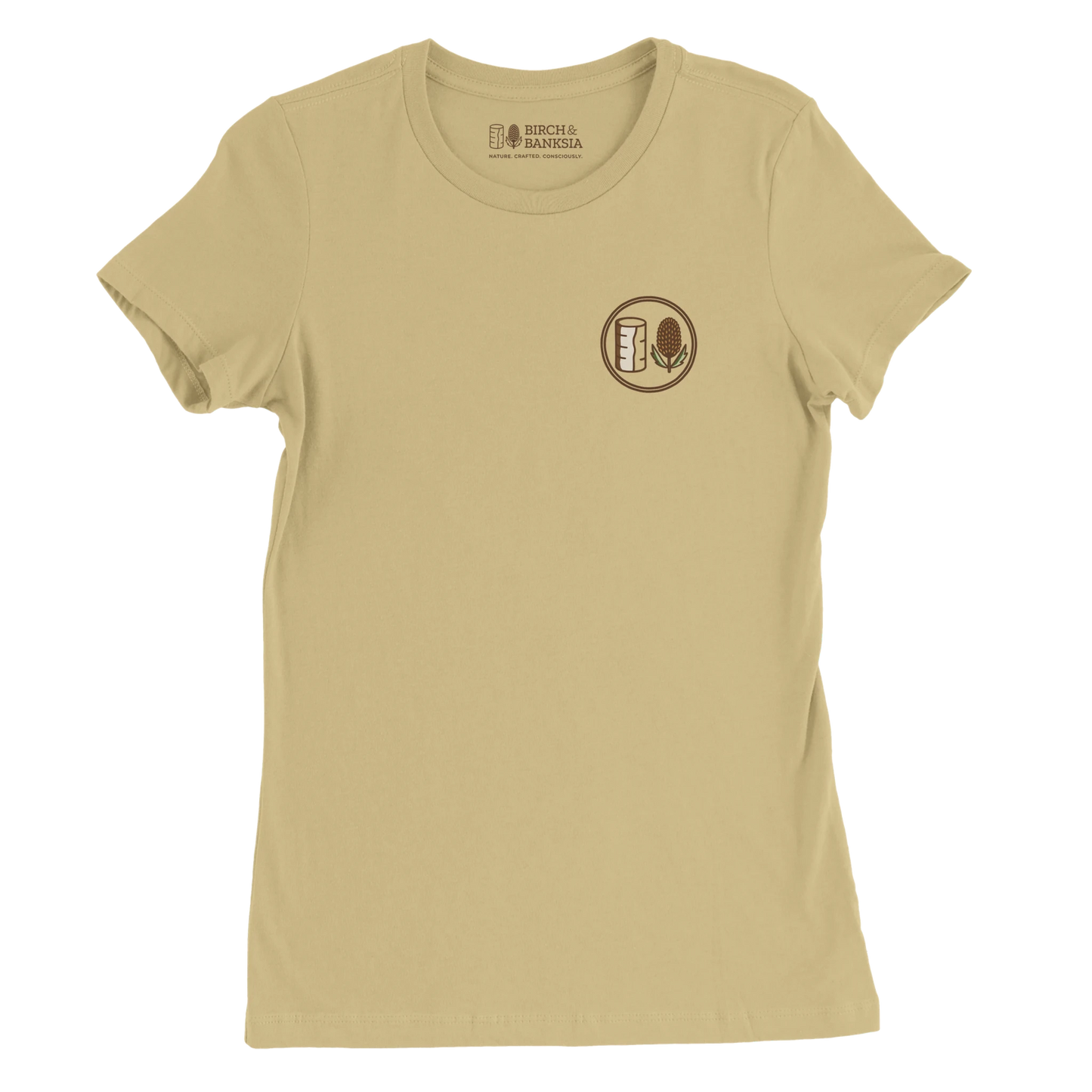 Trail Badge Women’s Tee - Birch & Banksia