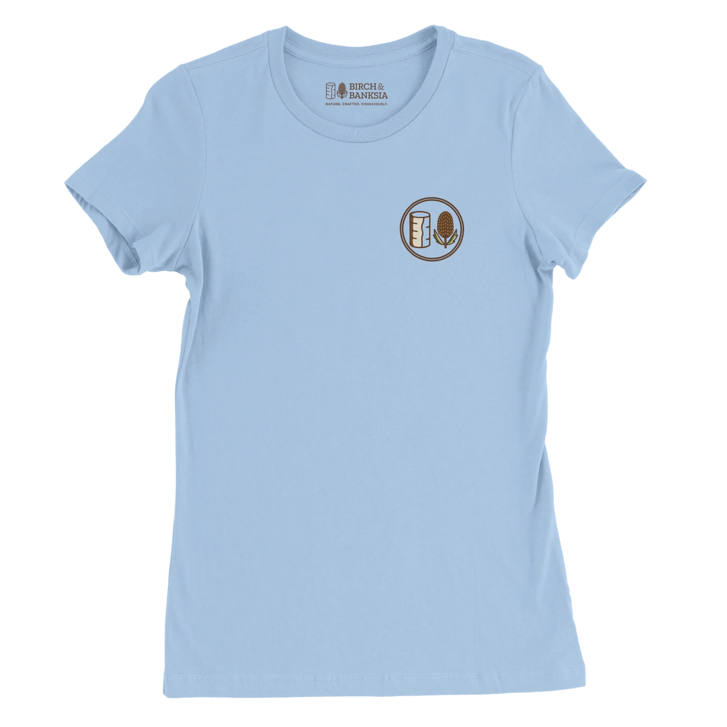 Trail Badge Women’s Tee - Birch & Banksia
